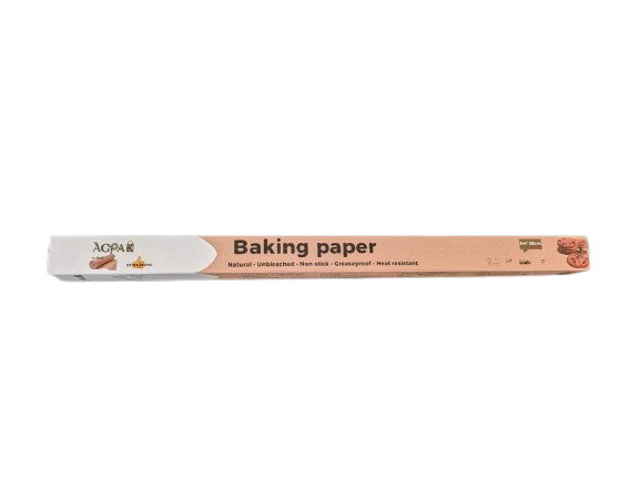 BBQ- & Bratpapier, 3m*58cm, BPA-frei, PFAS-frei, Ungebleicht, 40g/m², extrastark, Hochbelastbar