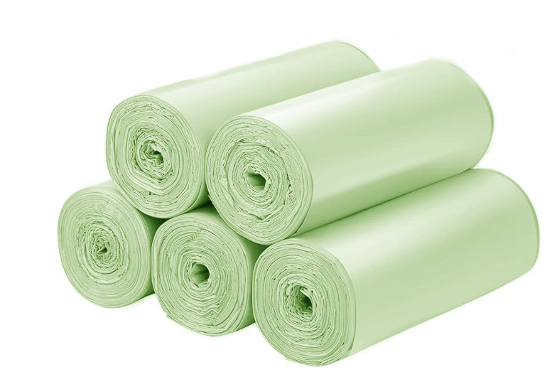 Compostable waste bag / Kompostierbarer Müllbeutel, 5L, Extra stark, 2.99€/Rolle