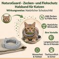 Floh- und Zeckenhalsband für Hunde und Katzen – wasserdicht, 38cm,